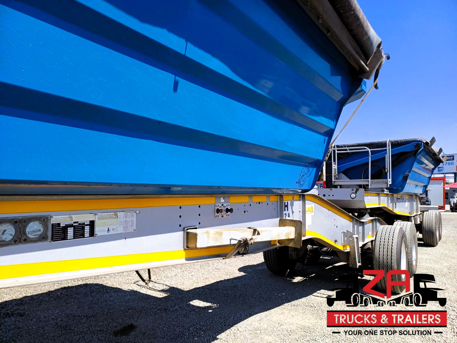 2023 LEADER 18 CUBE SIDE TIPPER TRAILER #53345
